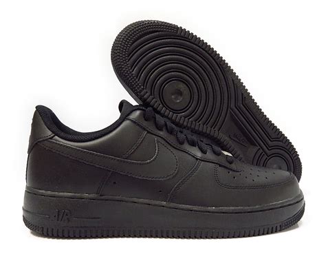 nike airforce leer black|nike air force 1 shoes.